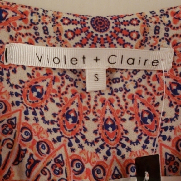 Violet & Claire Sleeveless Blouse NWT - Picture 7 of 8